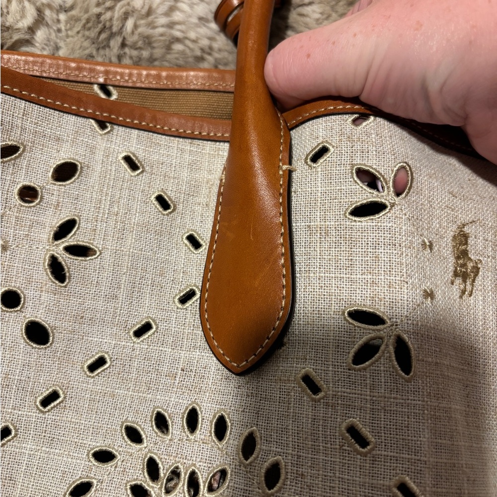 Polo by Ralph Lauren Eyelet tote - Picture 6 of 7